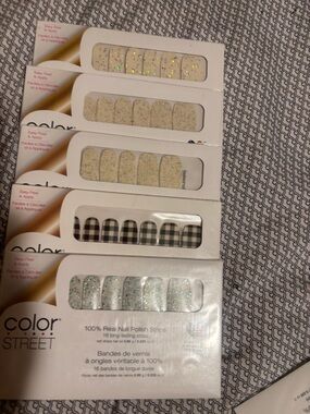 Color Street Nail Sets..5 Set Bundle